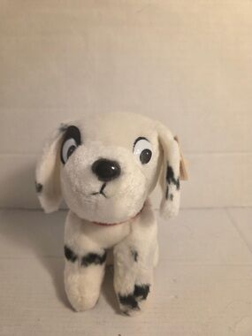 Vintage Walt Disney 101 Dalmatians Puppy Dog Patch Plush Stuffed Animal